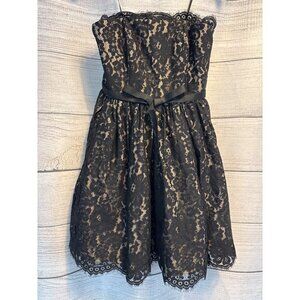 Robert Rodriguez For Neiman Marcus Lace Strapless Dress By Size 2